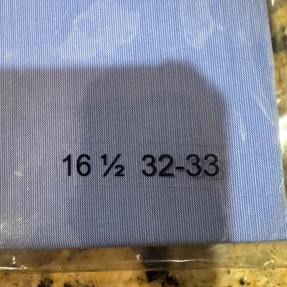 Vince Camuto Men's Light Blue Dress Shirt - Picture 3 of 5